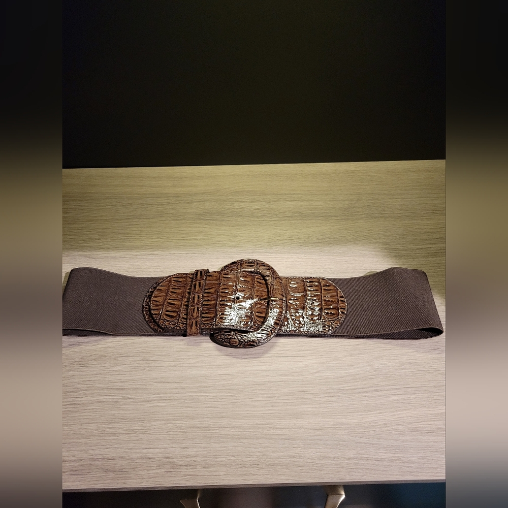 Womens brown belt